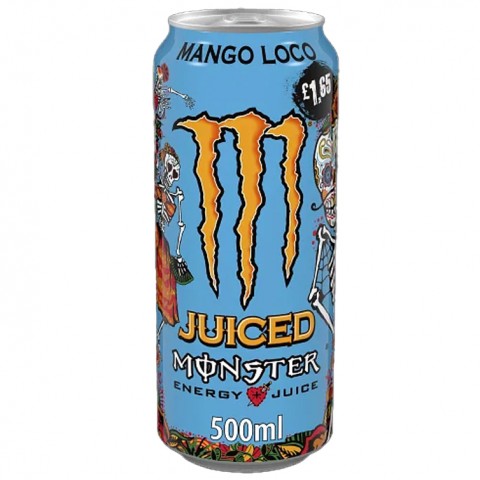 Monster Mango Loco £1.65 PM Can 500ml Drinks